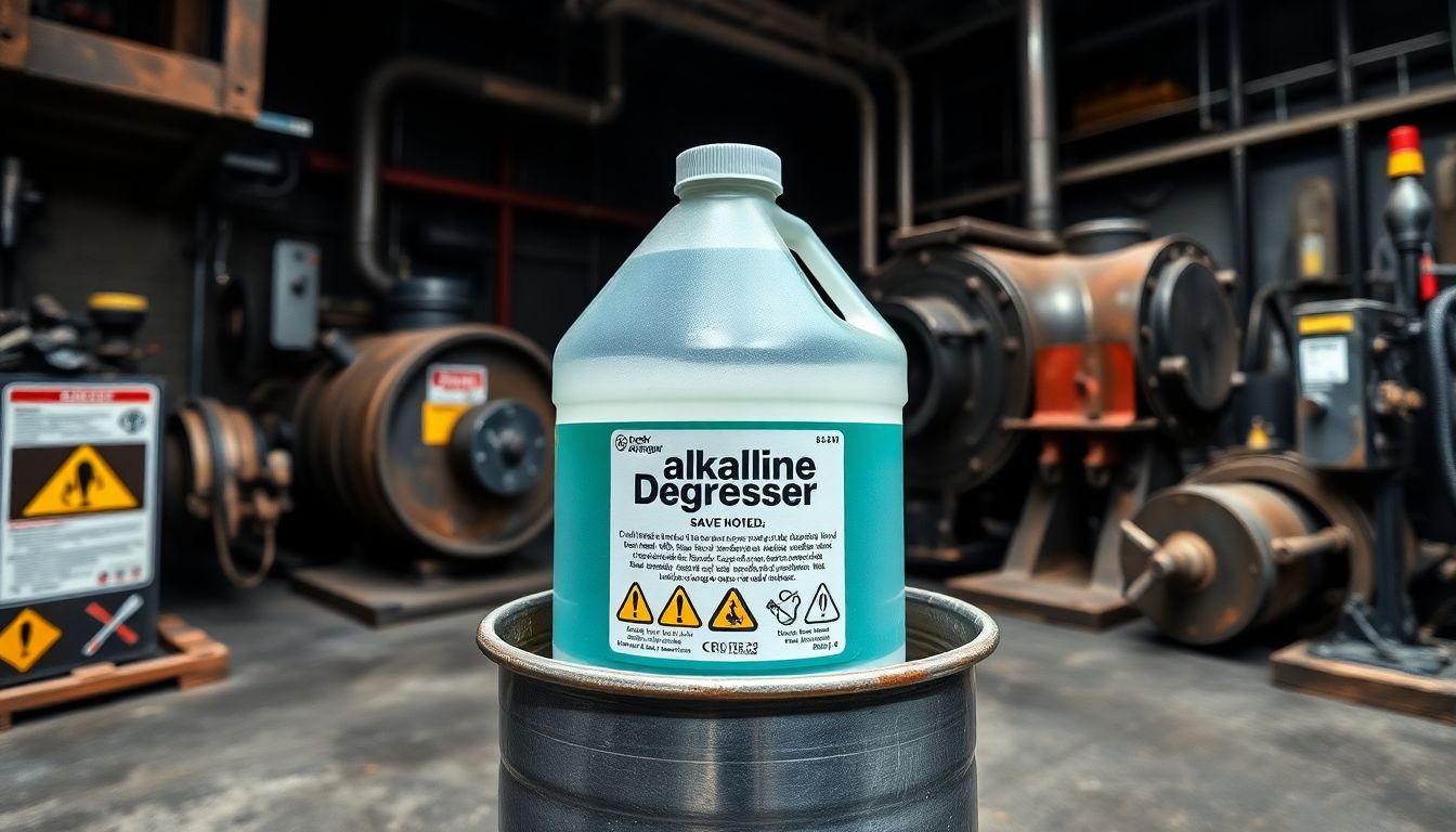 Desengrasantes Alcalinos para Piezas Metalicas